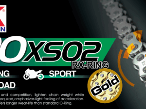 RK 520XSO2 RX-rengasketju +CL (Jousil.)