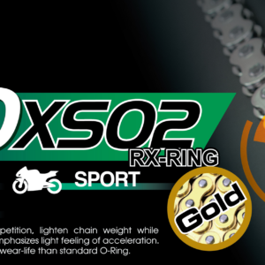 RK 520XSO2 RX-rengasketju +CL (Jousil.)