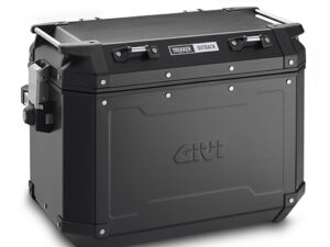Givi Trekker Outback Restyled Blackline 48ltr alumiininen laukku oikea puoli