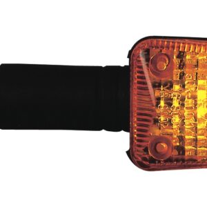 Oxford Mini Indicator -Clear lens Long Stem Square Carbon