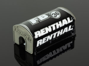 Renthal Fatbar36 Pehmuste Musta/Silver/Valkoinen