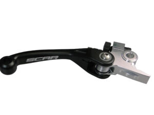 Scar Unbreakable Pivot Brake Lever - Kawasaki/Suzuki/Yamaha Black color