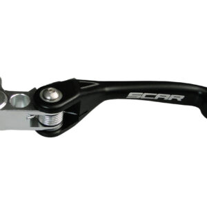 Scar Unbreakable Pivot Clutch Lever - Kawasaki/Suzuki/Yamaha Black color