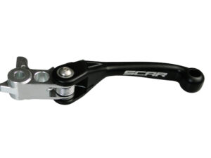 Scar Unbreakable Pivot Clutch Lever - Kawasaki/Suzuki/Yamaha Black color