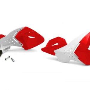 UFO Käsisuojat Escalade Sis. kiinnikkeet Punainen/Valkoinen