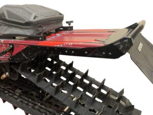 Skinz Takapuskuri 7" Lyhennetty tunneli Polaris AXYS RMK/Khaos 163/165" Musta