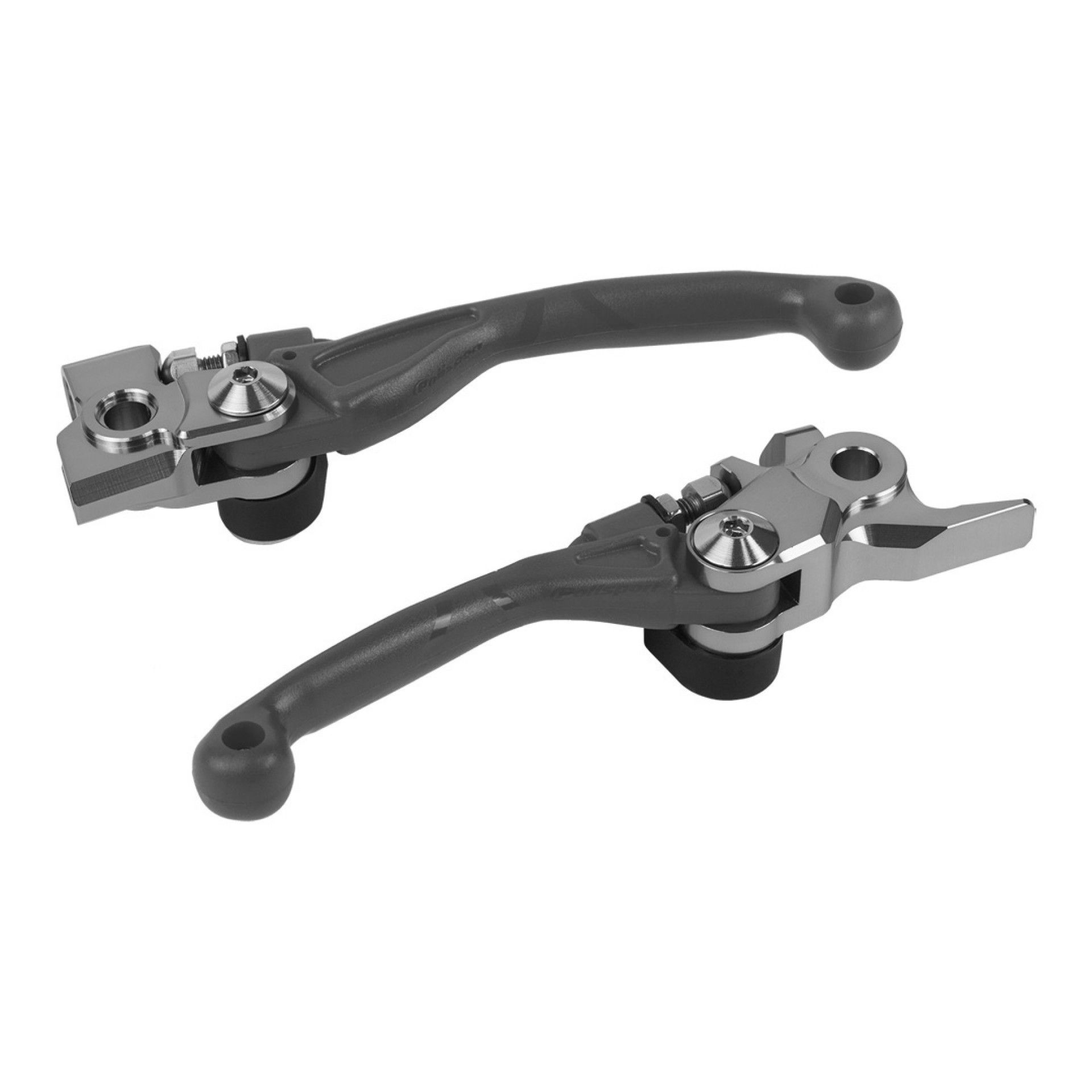 Polisport Pivot Lever Set CR125R/250R (04->) Nardo Grey (41)