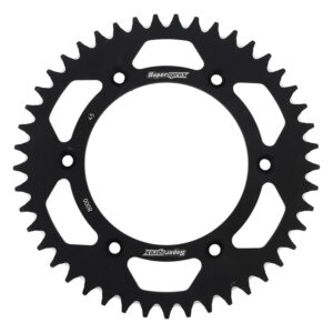 Supersprox Alumiini takaratas RAL-8000:45 Musta