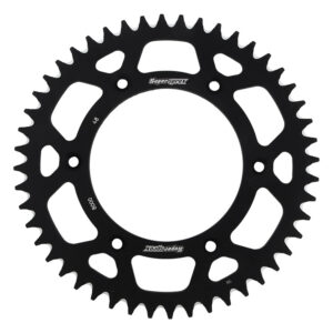 Supersprox Alumiini takaratas RAL-8000:48 Musta