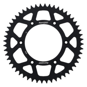 Supersprox Alumiini takaratas RAL-8000:52 Musta