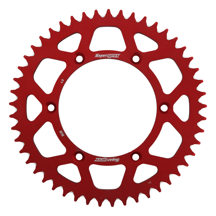 Supersprox Alumiini takaratas RAL-808:47 Punainen