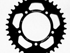 Supersprox Alumiini takaratas RAL-1022:34 Musta