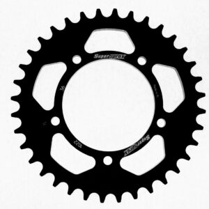 Supersprox Alumiini takaratas RAL-1022:34 Musta