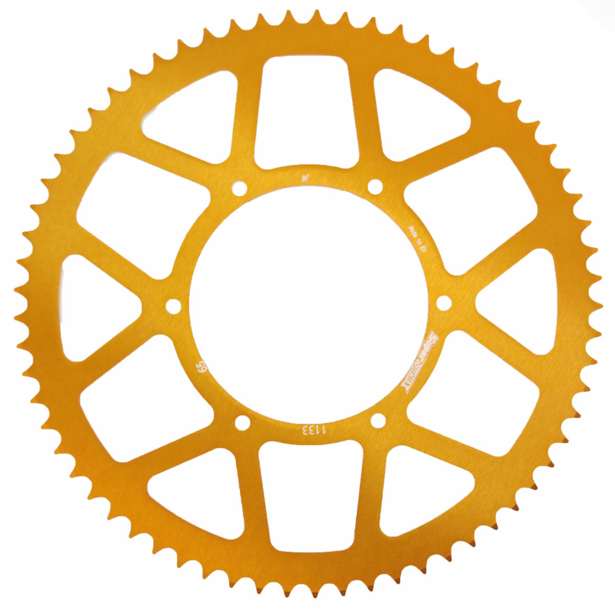 Supersprox Takaratas, Kulta, 62 hammasta (420), Ø108mm, Aprilia 14-, Derbi 10-