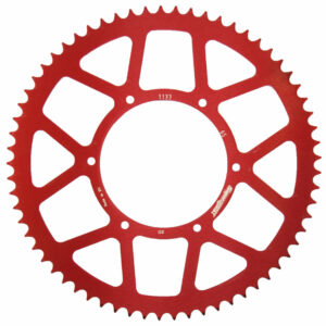 Supersprox Takaratas, Punainen, 62 hammasta (420), Ø108mm, Aprilia 14-, Derbi 10