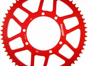 Supersprox Takaratas, Punainen, 62 hammasta (420), Ø100mm, Fantic 50cc 07-19
