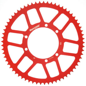 Supersprox Takaratas, Punainen, 65 hammasta (420), Ø100mm, Fantic 50cc 07-19