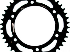 Supersprox Alumiini takaratas RAL-1308:44 Musta