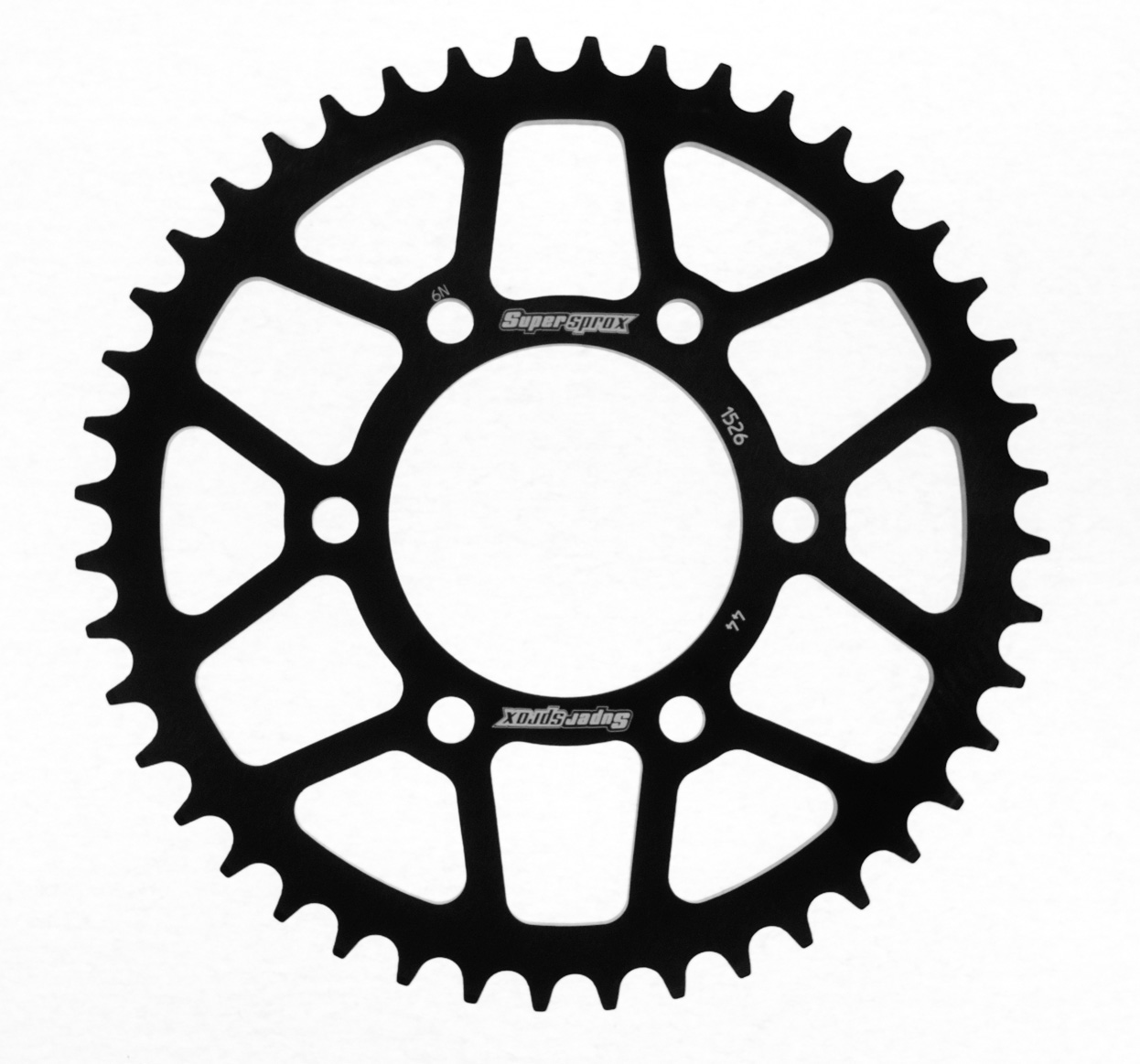 Supersprox Alumiini takaratas RAL-1526:38 Musta