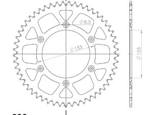 Supersprox Alu Takaratas HO CR/CRF
