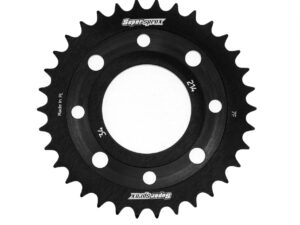 Supersprox Alumiini takaratas RAL-214:34 Musta