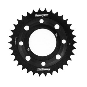 Supersprox Alumiini takaratas RAL-214:34 Musta