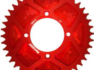 Supersprox Alumiini takaratas RAL-2802/2:41 Punainen