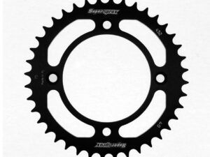 Supersprox Alumiini takaratas RAL-452:39 Musta