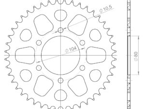 Supersprox Alumiini takaratas RAL-478:44 Vihreä