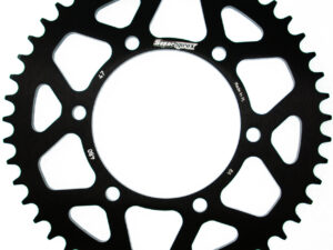 Supersprox Alumiini takaratas RAL-480:43 Musta