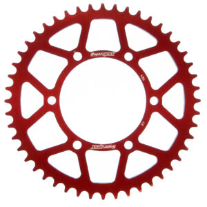 Supersprox Alumiini takaratas RAL-486:42 Punainen