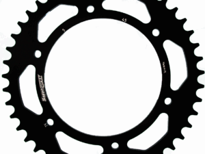 Supersprox Alumiini takaratas RAL-5:45 Musta