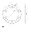 Supersprox Alumiini takaratas RAL-613:42 Musta