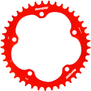 Supersprox Alumiini takaratas RAL-614:41 Punainen