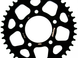 Supersprox Alumiini takaratas RAL-7091:38 Musta