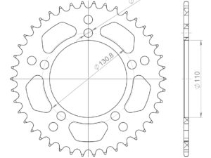 Supersprox Alumiini takaratas RAL-7:42 Sininen