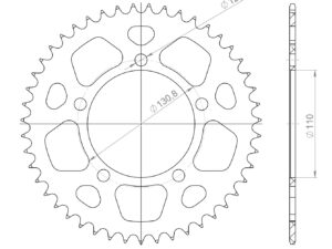 Supersprox Alumiini takaratas RAL-7_520:47 Punainen