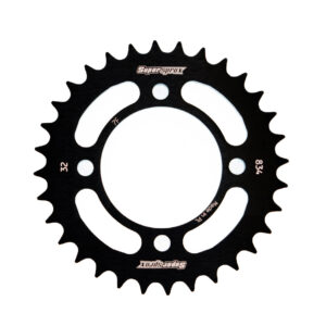 Supersprox Alumiini takaratas RAL-834:32 Musta