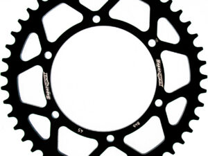 Supersprox Alumiini takaratas RAL-846/2:41 Musta