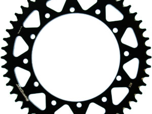 Supersprox Alumiini takaratas RAL-853:40 Musta