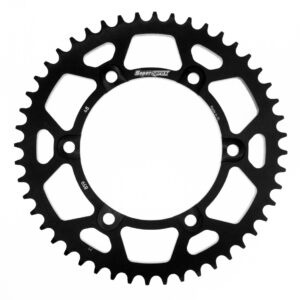 Supersprox Alumiini takaratas RAL-859:41 Musta