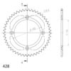 Supersprox Alumiini takaratas RAL-898:49 Hopea
