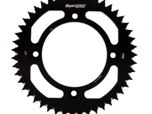 Supersprox Alumiini takaratas RAL-998:45 Musta