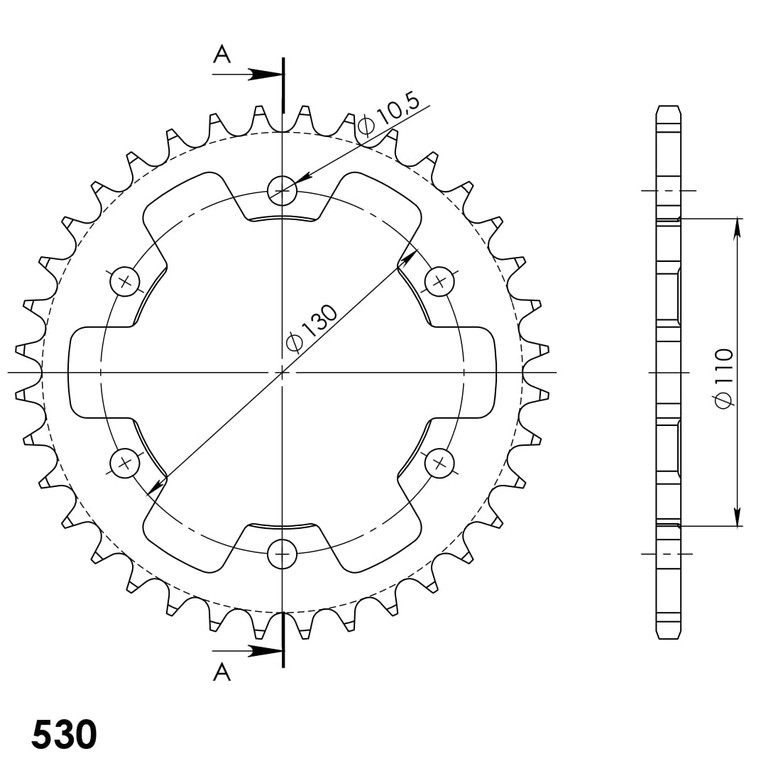 Supersprox Teräs takaratas 1421.36