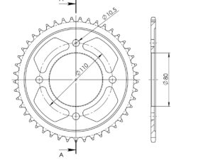 Supersprox Teräs takaratas  RFE-1798:45