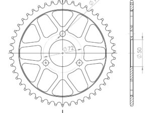 Supersprox Teräs takaratas  RFE-216:49