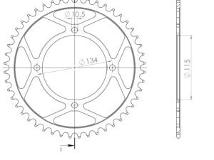 Supersprox Teräs takaratas 714.50