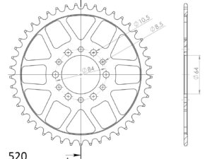 Supersprox Teräs takaratas 811.45