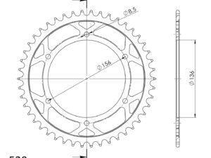 Supersprox Teräs takaratas 817.46