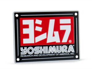 Yoshimura YOSHIMURA MUFFLER NAME BADGE RS-9